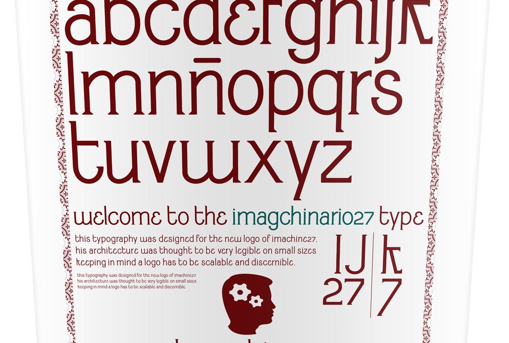 Imagchinario27 typography