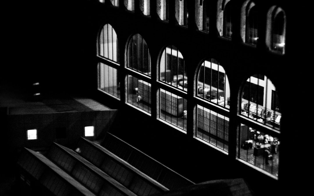 Noche en la oficina