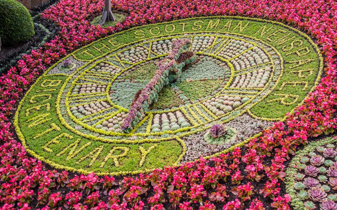 ¿Qué hora es, Princes Street Garden?