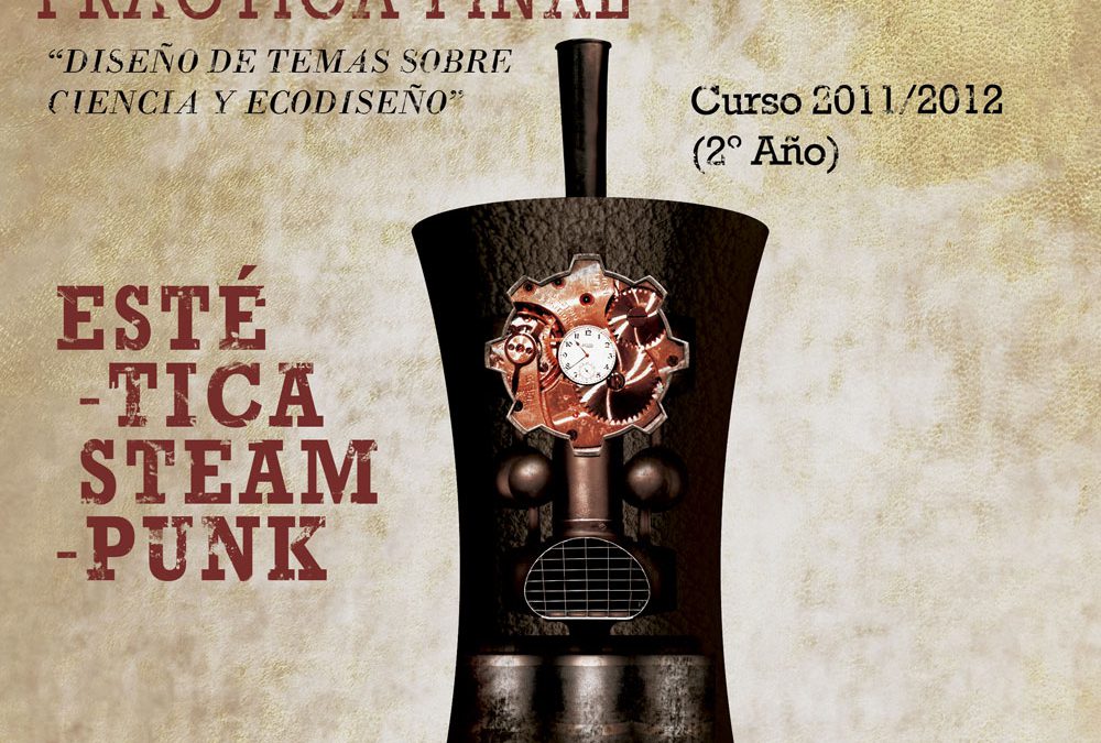 Science and Ecodesign – Dossier frontcover Steampunk style