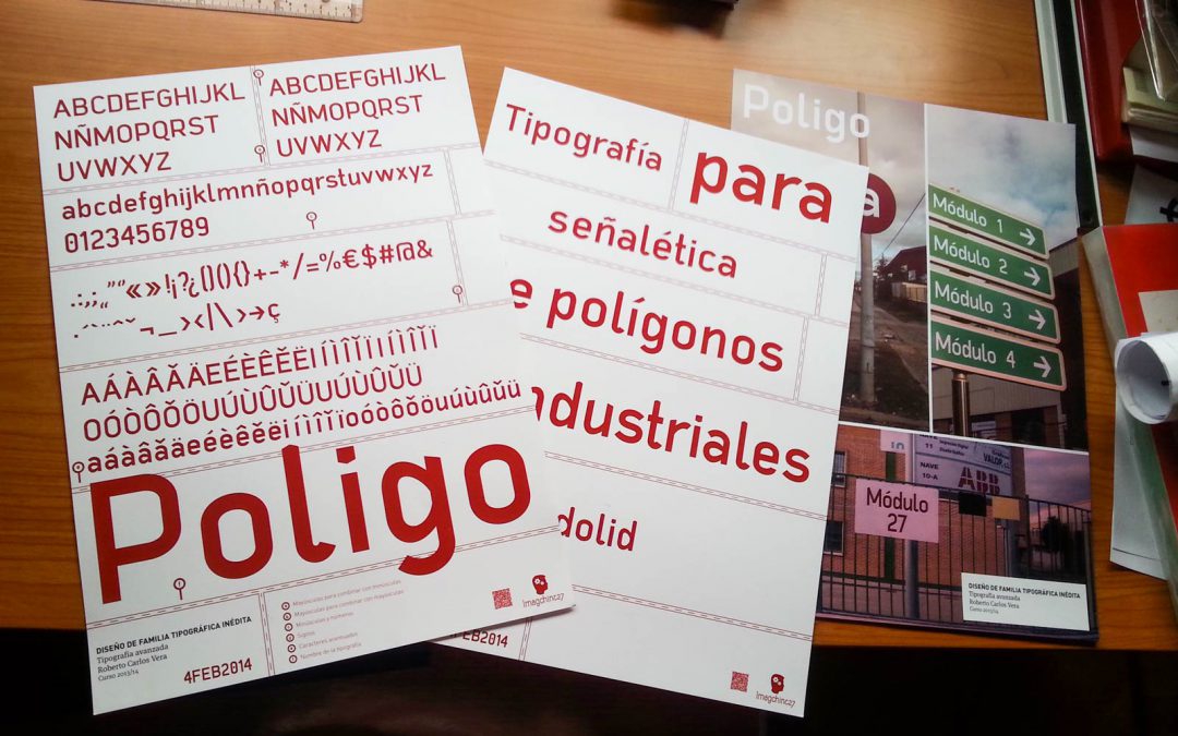 Poligo – Typography for industrial estates signaletic