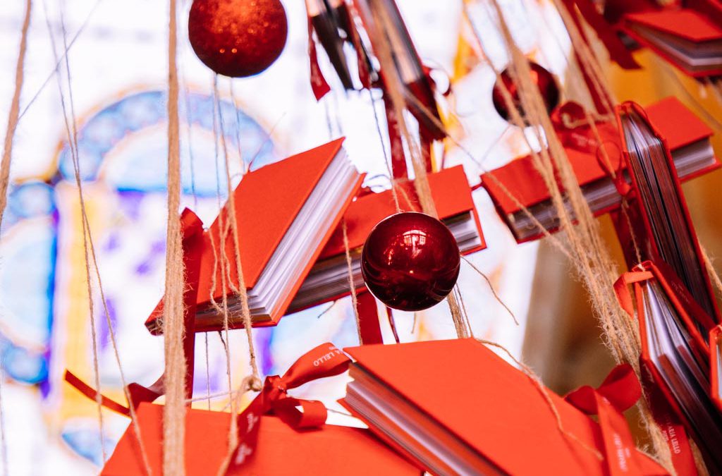 La navidad y los libros rojos