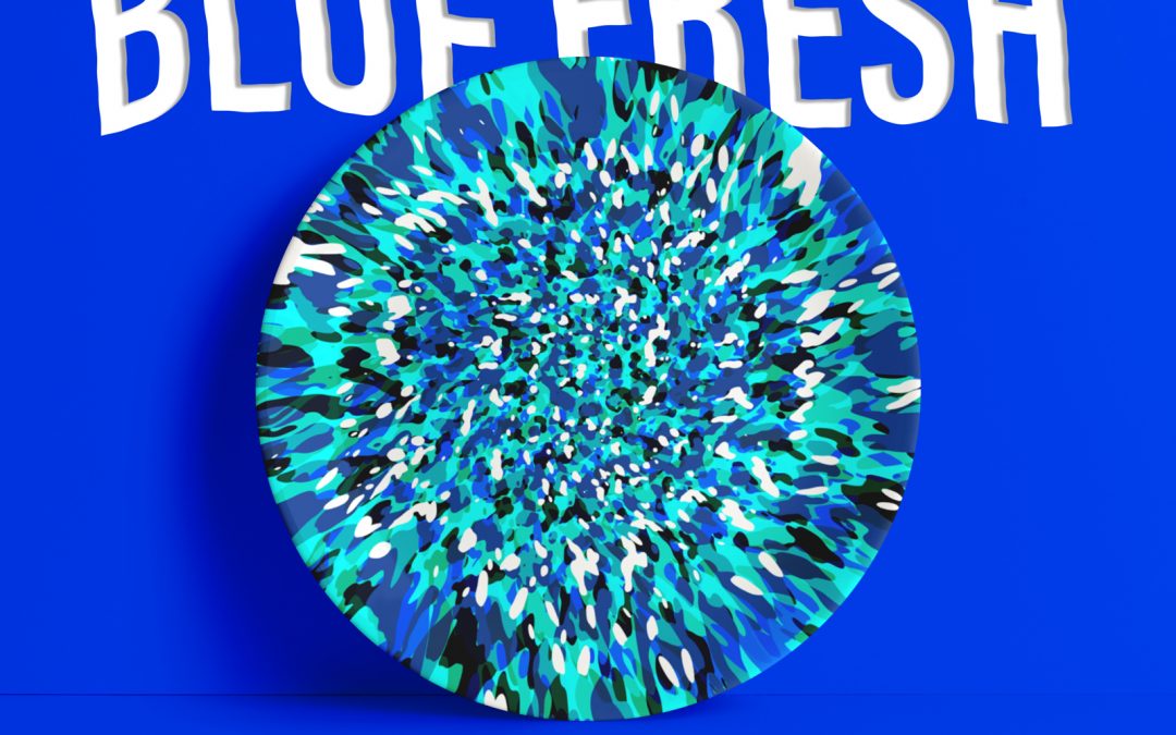 Blue Fresh – Organic pattern