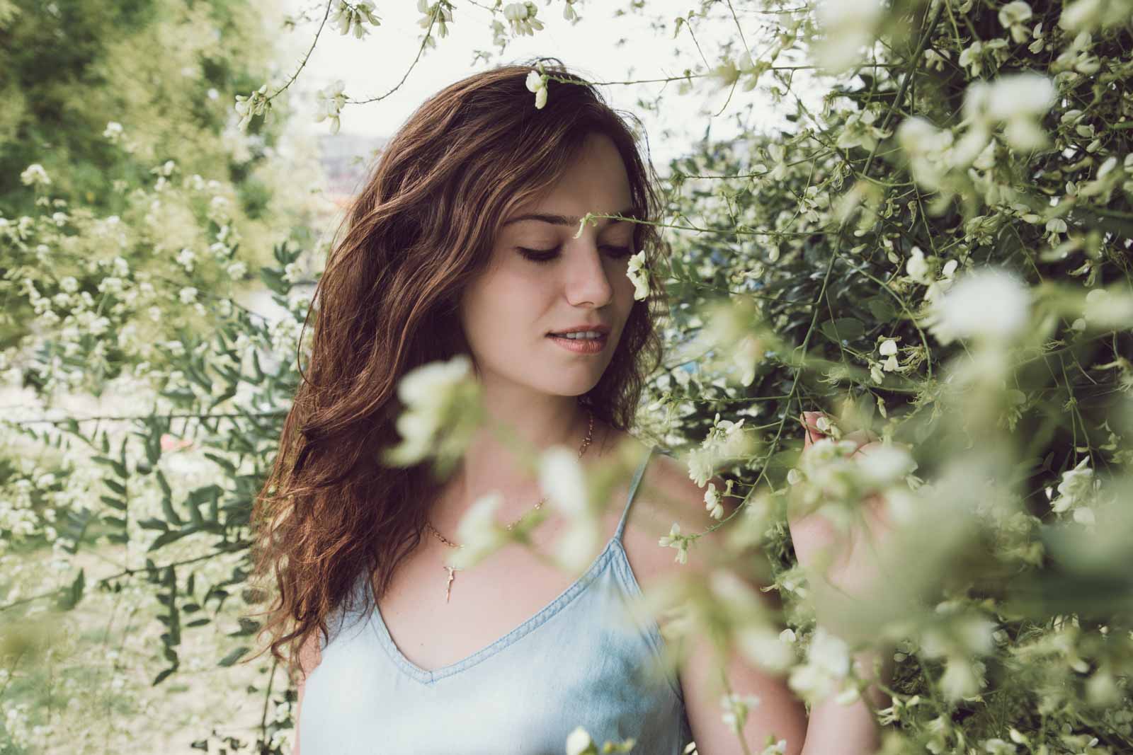 She loves nature