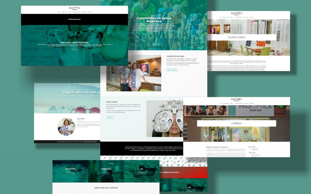 MasOptica website